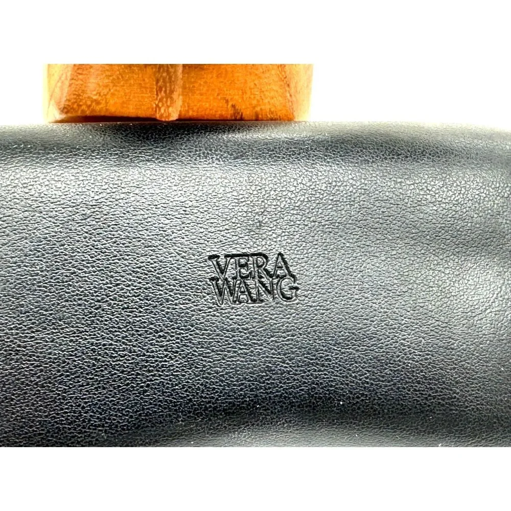 Vera Wang Eyeglasses CLEAR (not sunglasses) Small Size with Clamshell Case